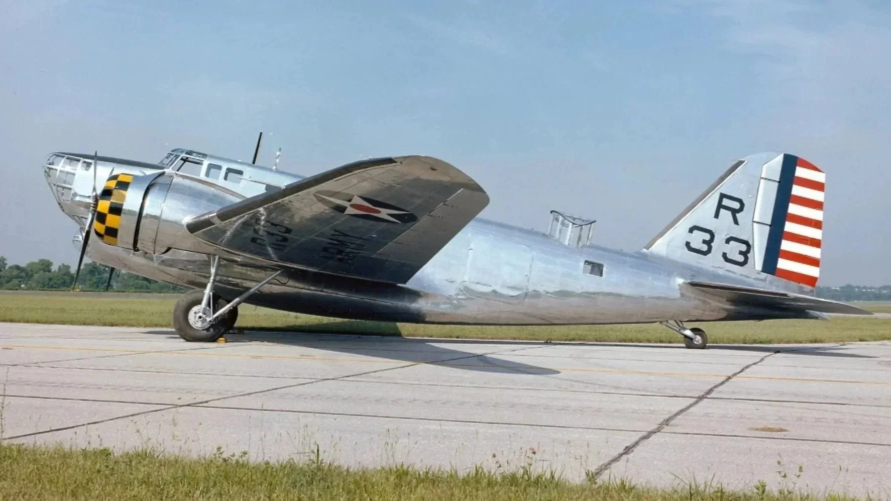 B-18 Bolo donated by the Whitesell family to the National Museum of the US Air Force in Dayton, Ohio
