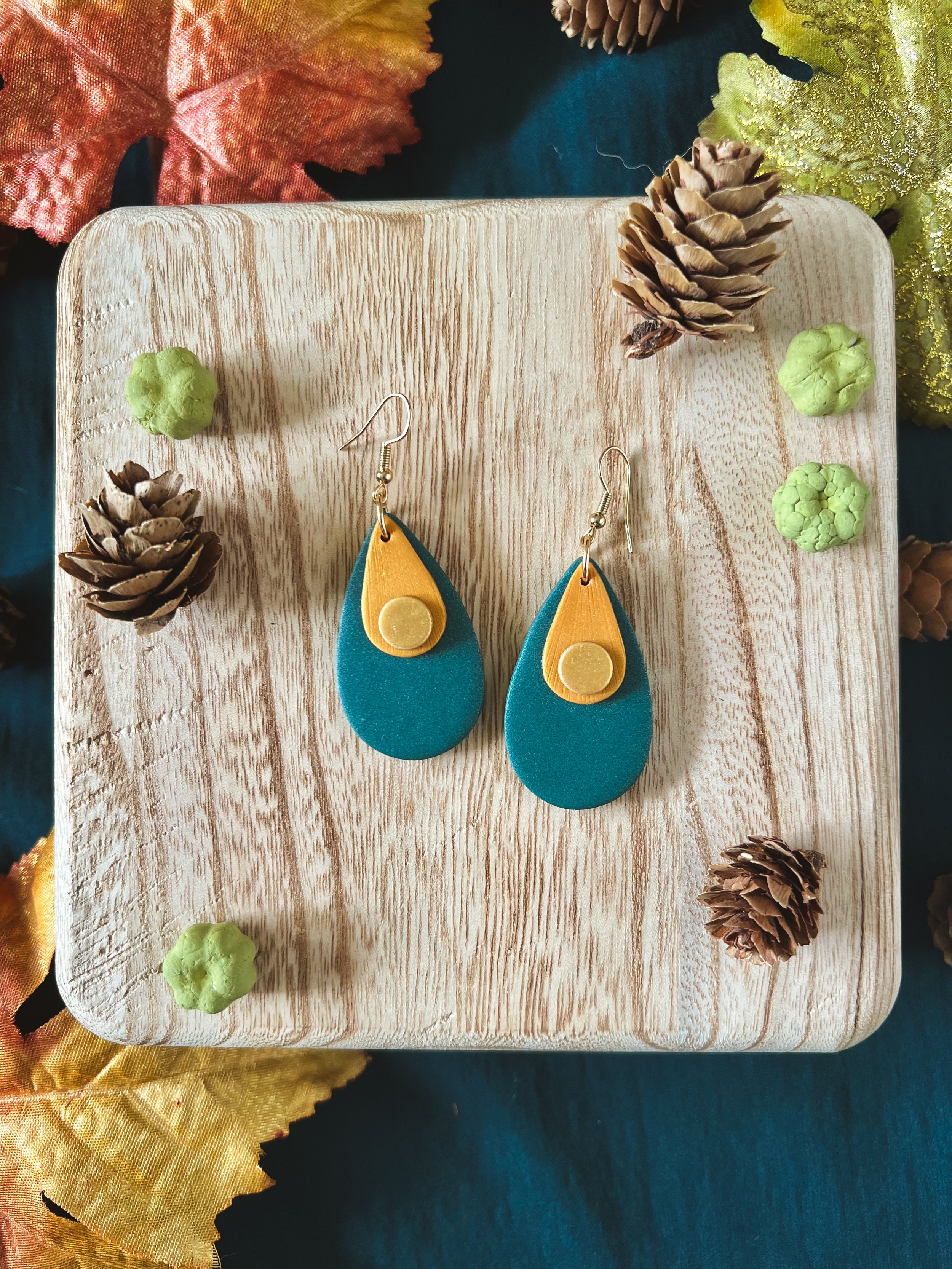 Button Teardrop