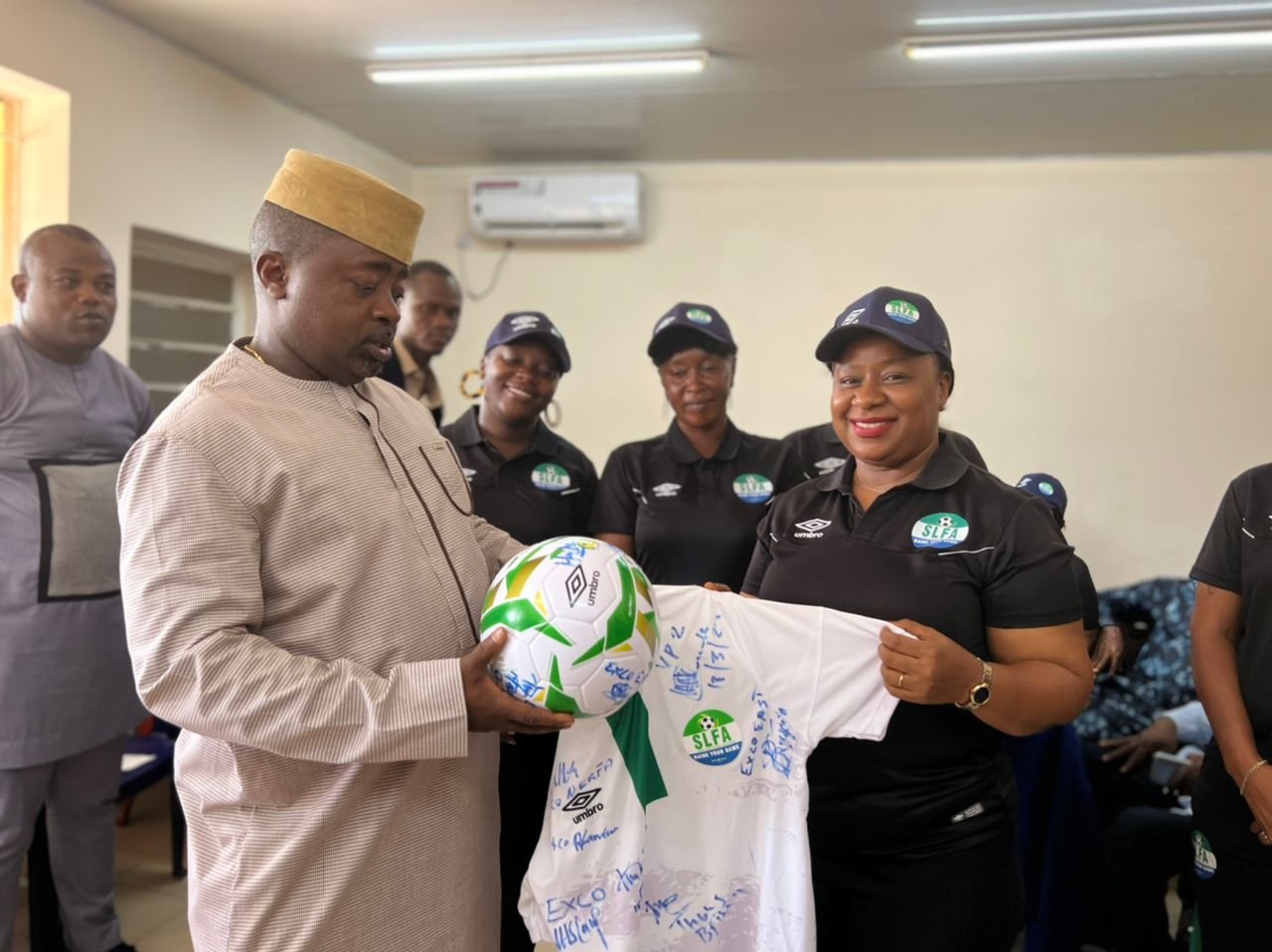 The Sierra Leone Football Association (SLFA) appoints Asmaa James as Chair of Women’s Premier League Board.jpg