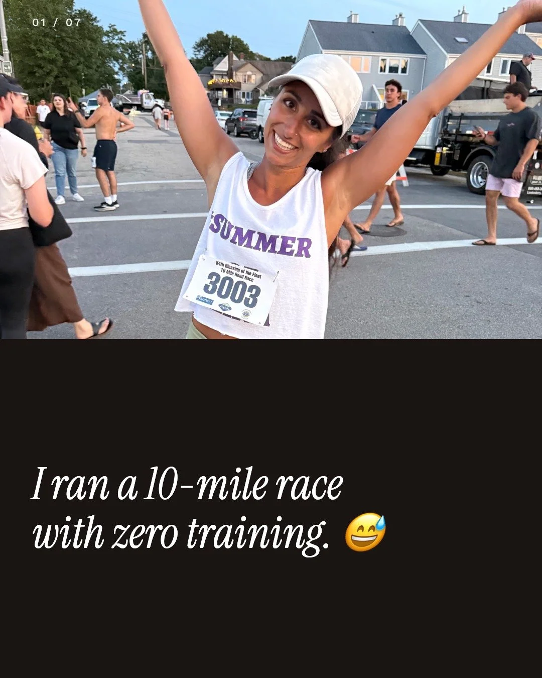 Ran 10 miles with zero training. (Not recommended 😅) What got me through? Well, it wasn't cardio. It was 15 years of yoga practice. 

Curious how far your practice can carry you? DM us about our Teacher Training 🤍