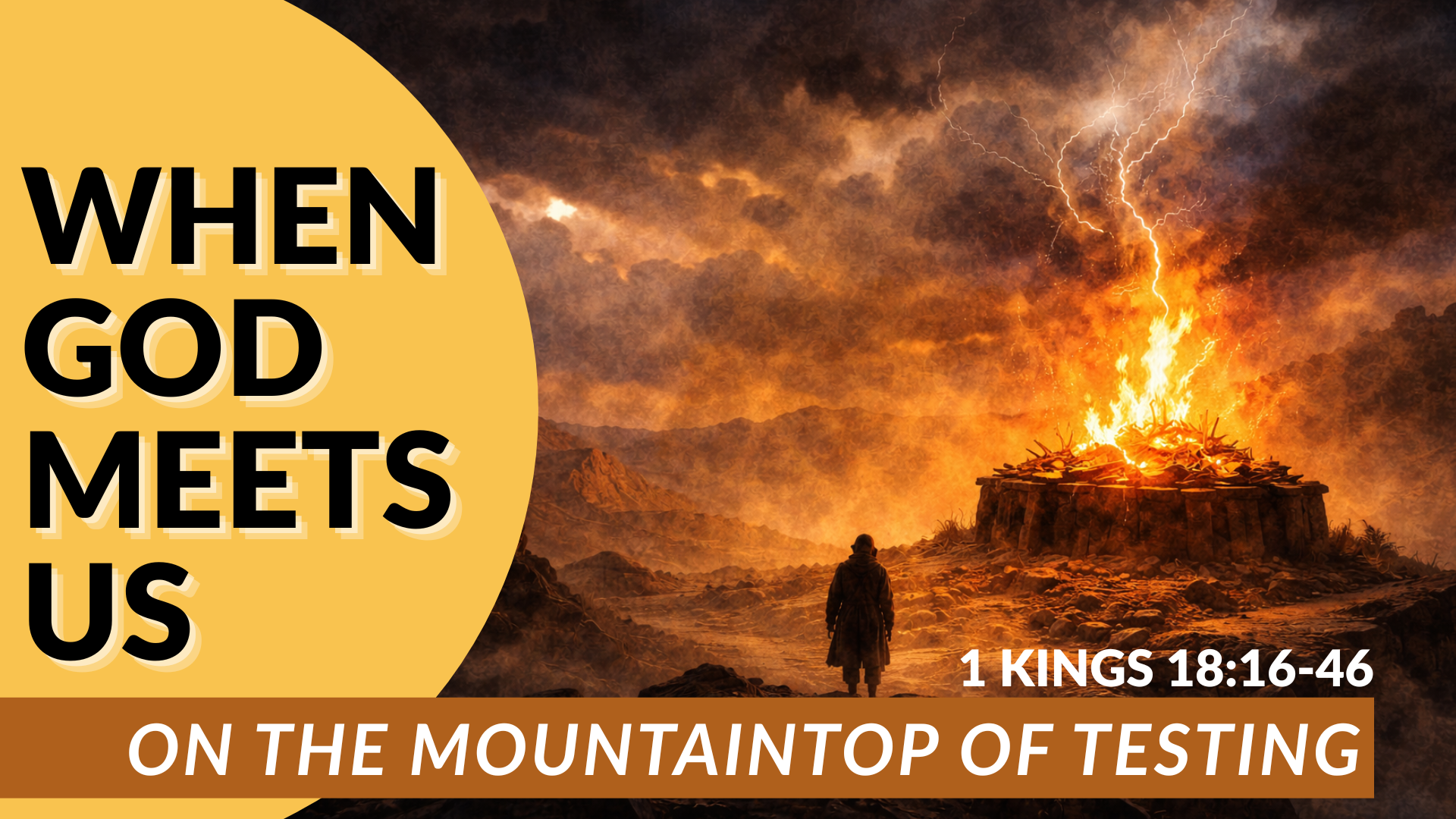 God Meets Us On the the Mountaintop of Testing