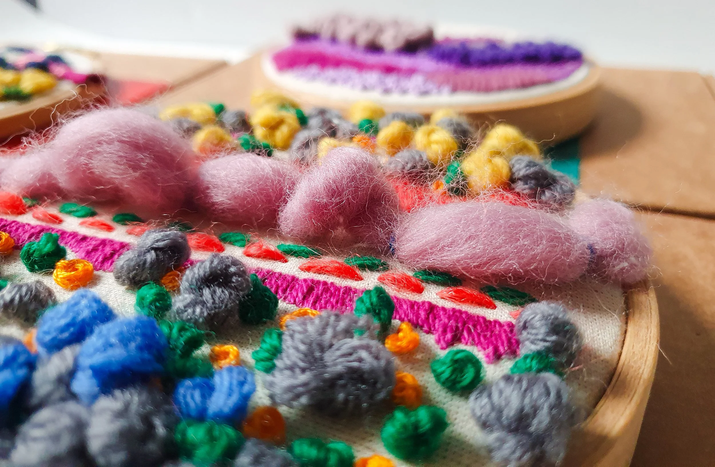 Stress free embroidery kits for your crafty friend