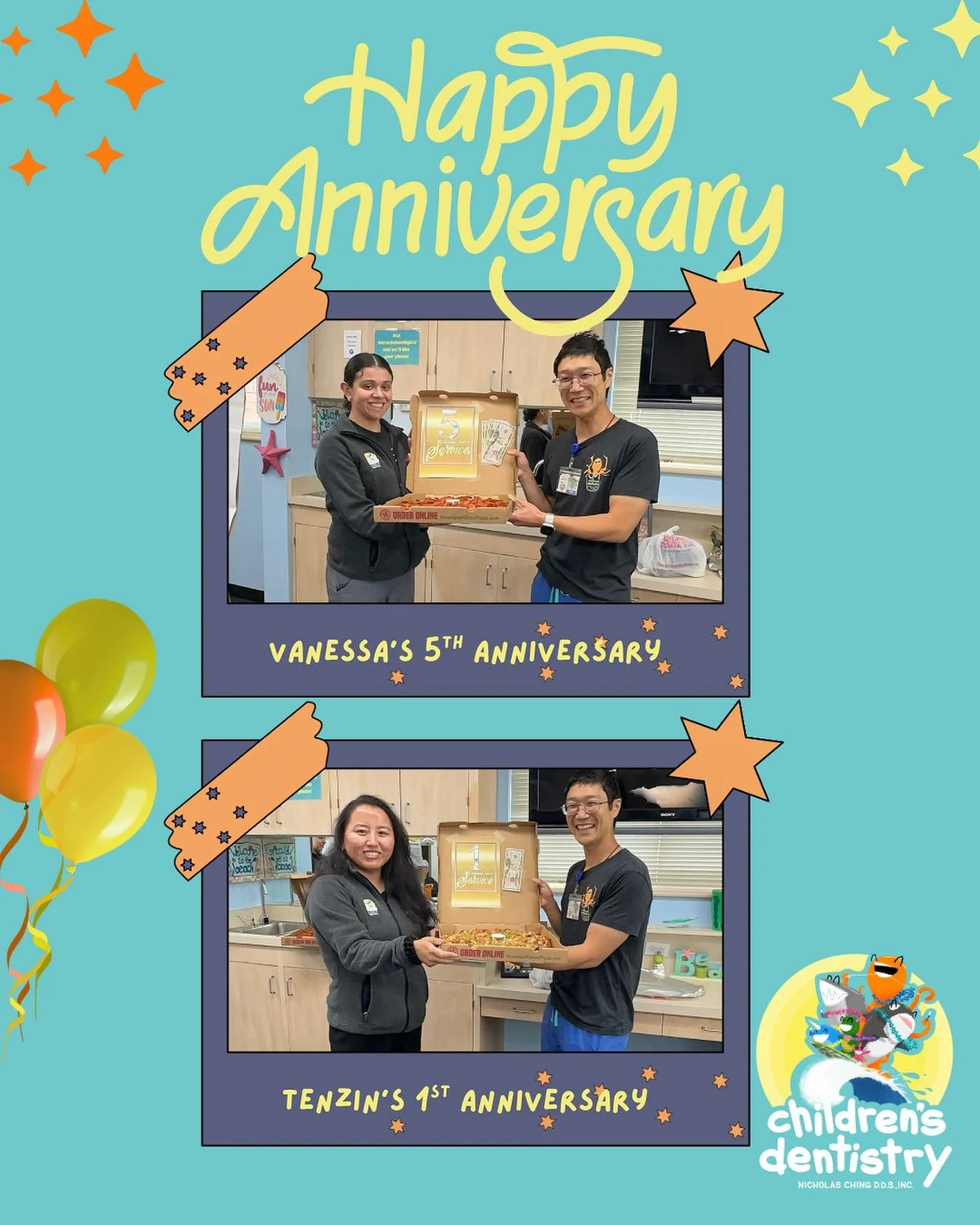 Let&rsquo;s give a big round of applause to Vanessa, who just marked 5 years with our team, and Tenzin, who is celebrating 1 year!
Vanessa has brought consistency, care, and quiet strength to our office. Her calm and dependable presence has made a la