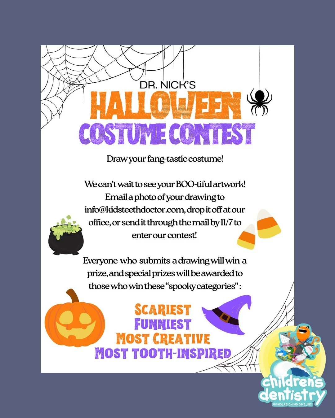 Our Halloween Costume Contest is in full boo-m! 👻
Decorate the figure and show off your spooky, silly, or creative style! ✨
Turn in your finished drawing by November 7th for a chance to win spook-tacular prizes &mdash; we&rsquo;ll be picking winners