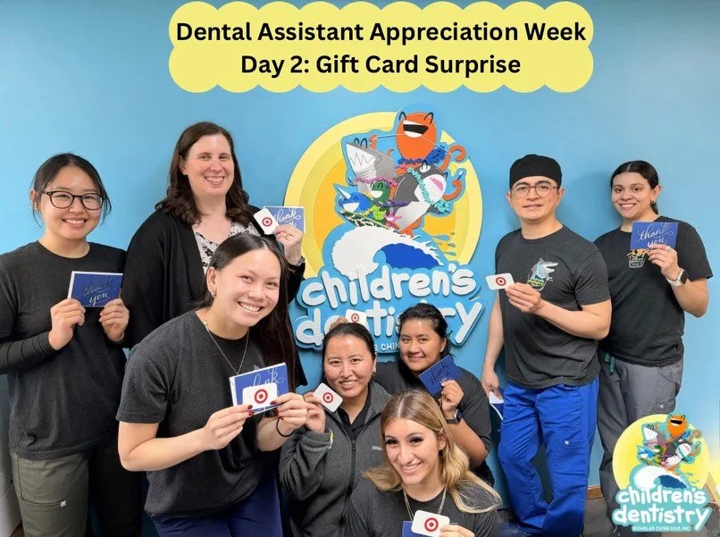 Day 2 &amp; 3 of Dental Assistant Appreciation Week and Dr. Nick is continuing the celebration! 🦷✨ Yesterday our amazing team was surprised with gift cards, and today we enjoyed a delicious lunch together. Our dental assistants are truly the heart o