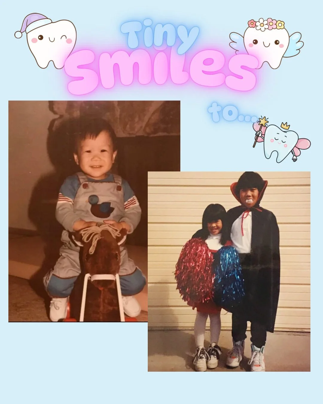Guess who this adorable baby is?

This is Dr. Nick when he had his tiny smiles! 🍼

From those early grins to becoming the caring pediatric dentist we know today, Dr. Nick has always been all about bright, healthy smiles. Now he gets to help your lit
