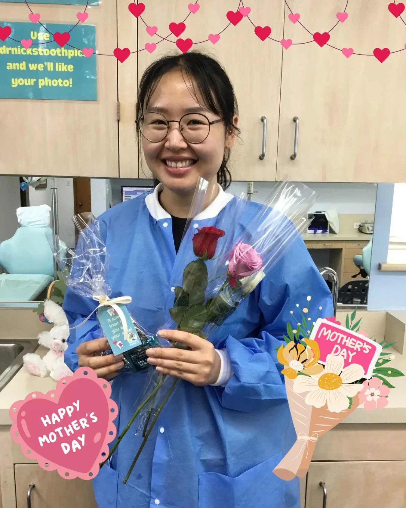 Mother&rsquo;s Day is almost here, and we wanted to celebrate all the amazing moms and mother figures in our community! 🌹
This week and next week, we are handing out special Mother&rsquo;s Day treats and roses at the office. All patients with appoin