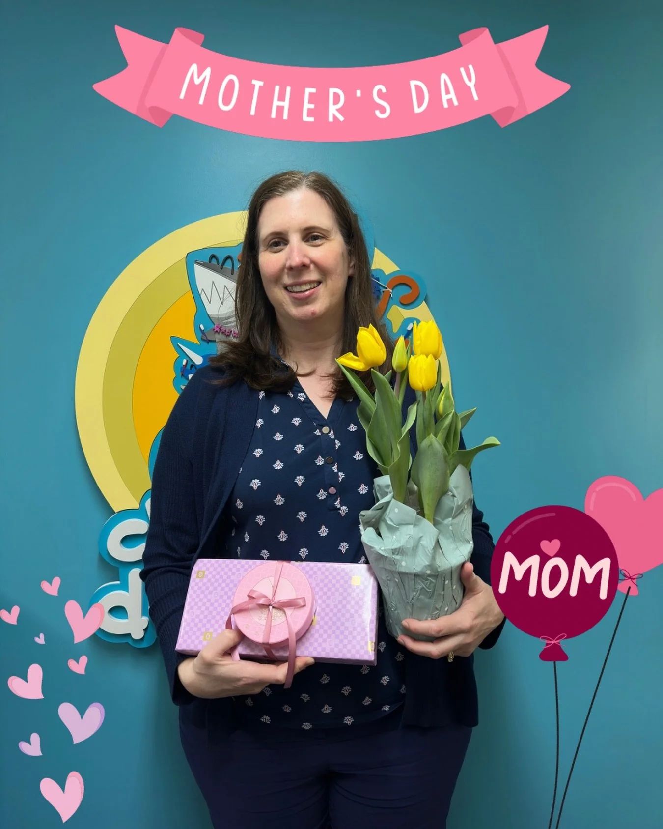 The office mom deserves to be celebrated too! 💕🌹
We surprised April with flowers and chocolates for Mother&rsquo;s Day to thank her for all the kindness, care, and support she brings to our office every day. From warmly welcoming patients and famil