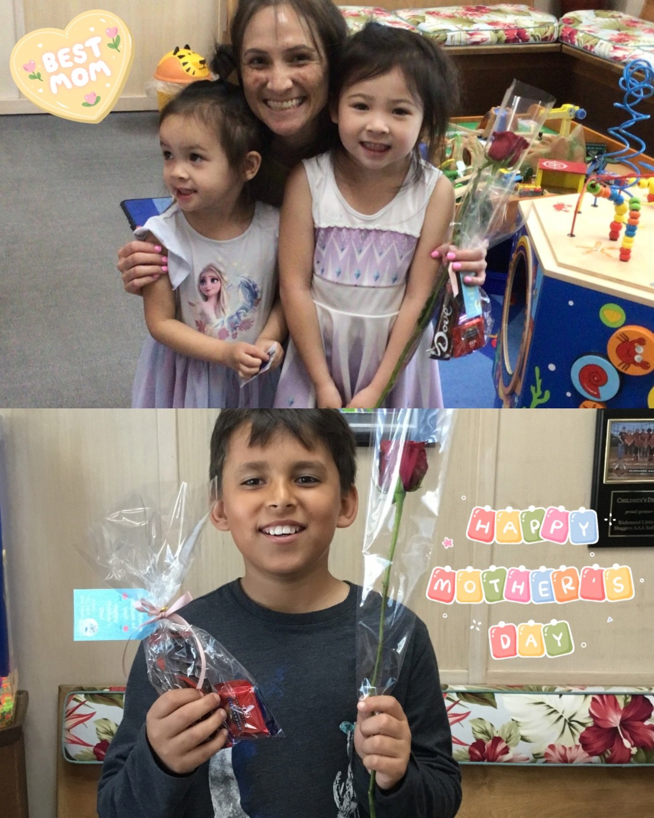 Happy Mother&rsquo;s Day from all of us at Children&rsquo;s Dentistry! 💐 We had so much fun handing out little treats and seeing our patients pick them out with big smiles. Moms make every day brighter, sweeter, and full of love, and we are so thank