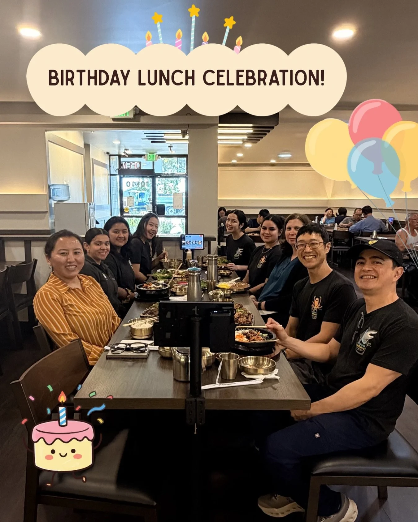 As we wrapped up June, we took some time to celebrate our team members with June birthdays! We enjoyed a delicious lunch together and are so grateful for the hard work, positivity, and dedication they bring to Children&rsquo;s Dentistry each day. Wis