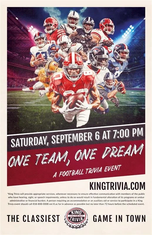 Football trivia event