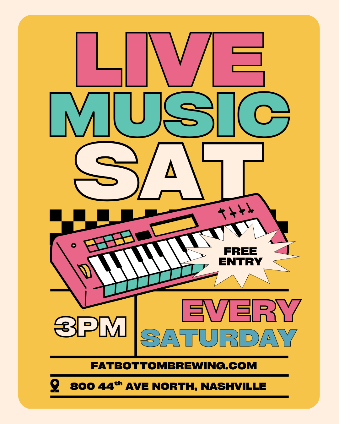 Live Music Saturday