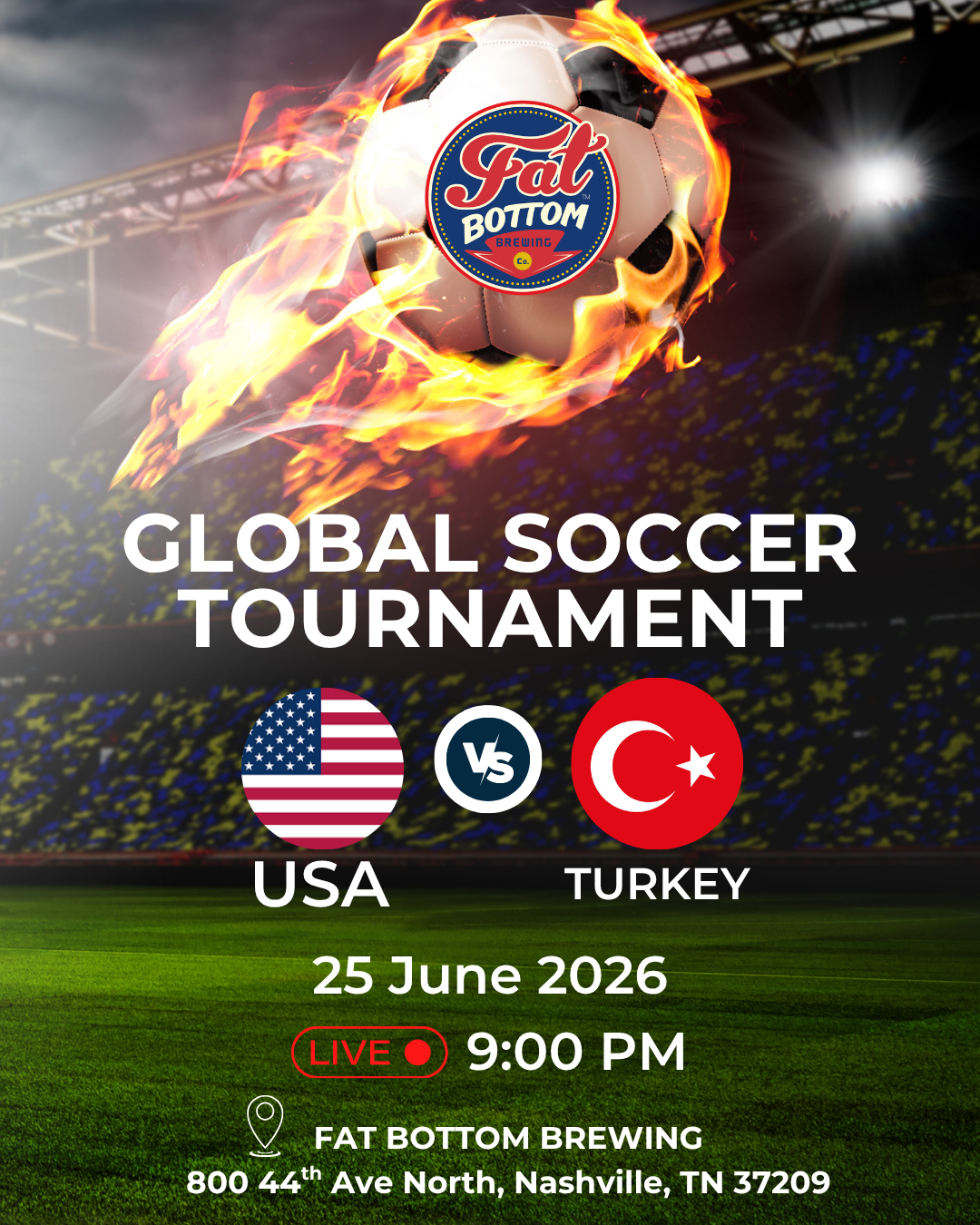 USA vs. TURKEY Watch Party