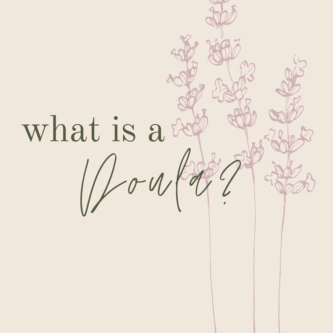 Let's start from square one. What the heck even is a doula?!
⠀⠀⠀⠀⠀⠀⠀⠀⠀
Doula (n.) (Doo - LAH) : &quot;A person trained to provide advice, information, emotional support, and physical comfort to a mother before, during, and just after childbirth&quot;