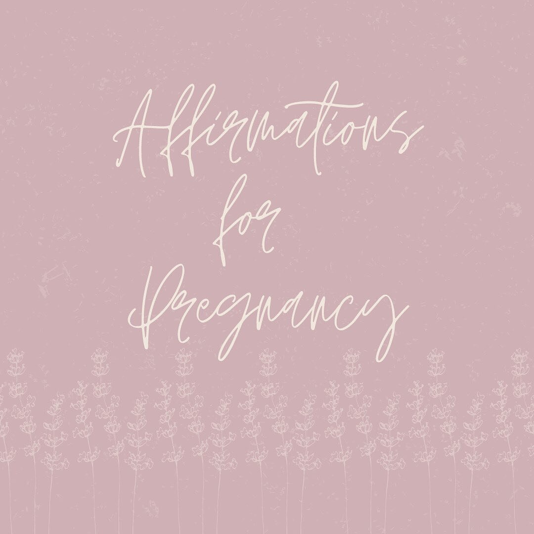 Affirmations for Pregnancy 
⠀⠀⠀⠀⠀⠀⠀⠀⠀
Affirmations refers to the process of stating or repeating phrases to help enhance positivity in the mind and body through the neuroplasticity of the brain.
⠀⠀⠀⠀⠀⠀⠀⠀⠀
Using affirmations throughout pregnancy is be