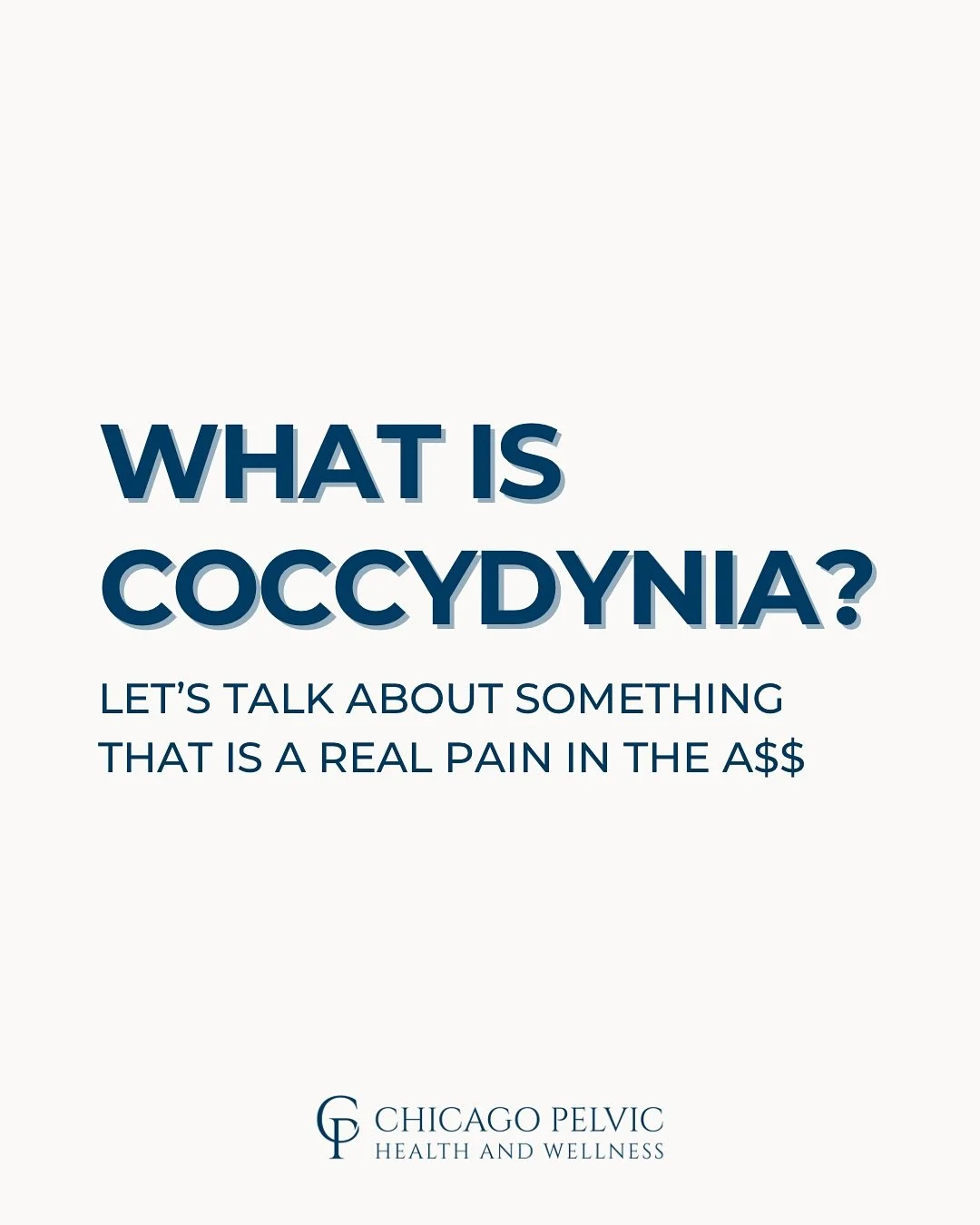 🍑 Sitting shouldn&rsquo;t hurt&hellip; but for many with tailbone pain, it does.

Coccydynia is pain at the very bottom of your spine, and it can make even simple things like sitting through a meeting, driving, or going to the bathroom feel unbearab
