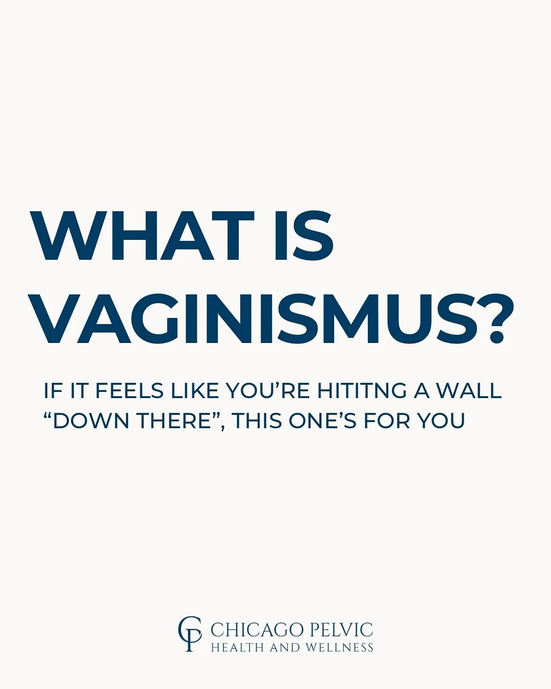 ✨ What is Vaginismus?
It&rsquo;s when the muscles around the vaginal opening tighten involuntarily, making penetration (tampons, sex, pelvic exams) painful or even impossible. This is your body&rsquo;s protective response, not something you&rsquo;re 