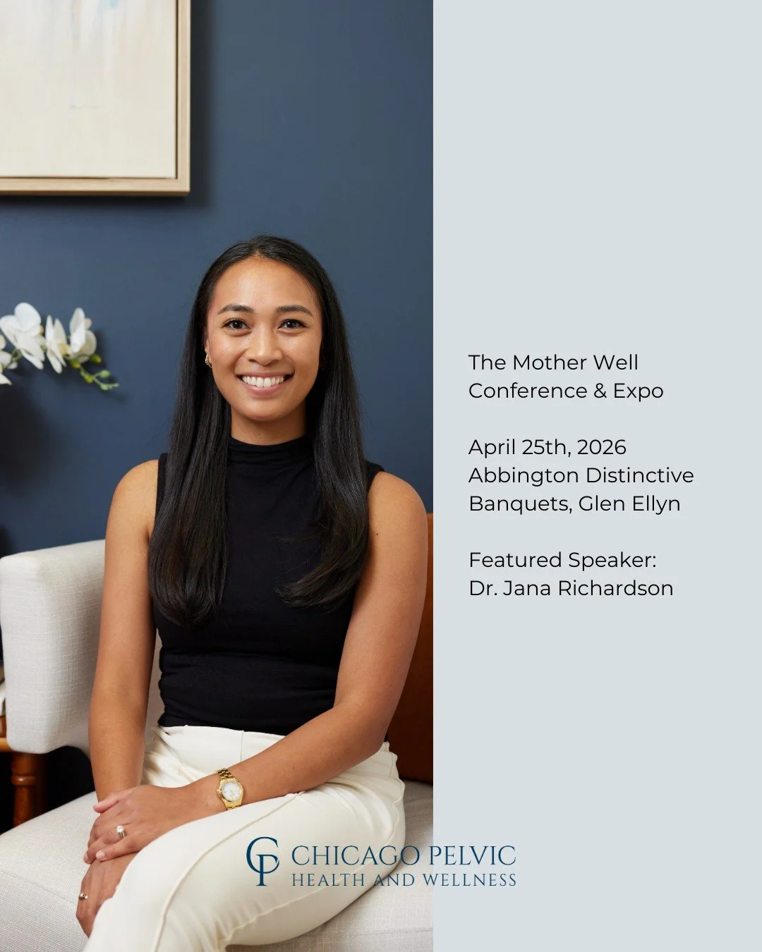 Chicago-area moms 👋 Mark your calendar for April 25th!

Dr. Jana Richardson is a featured speaker at The Mother Well Conference &amp; Expo in Glen Ellyn, and it's packed with topics you've probably been Googling at 2am: supporting neurodivergent kid