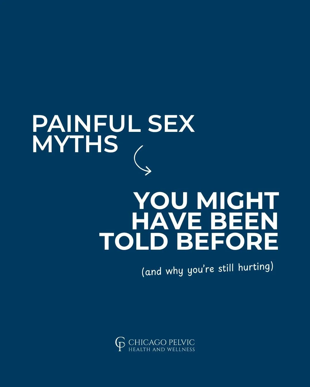"It's all in your head." 🙄
"You just need to relax." 😤
"Have you tried more foreplay?" 🤦♀️

If we had a dollar for every time someone heard this before coming to pelvic PT, we'd retire early.

Here's what actually mat