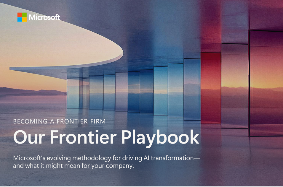 Examining Microsoft's latest 'frontier' playbook