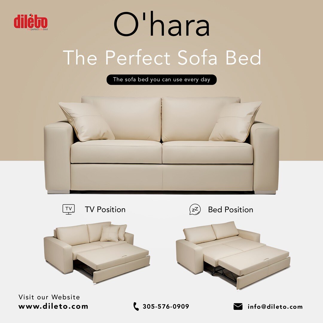 Versatile, elegant and comfortable... Dileto is the sofa bed you will want to use daily.

#sofabed #dileto #luxuryhomes #furniture #luxuryfurniture #design #interiordesign