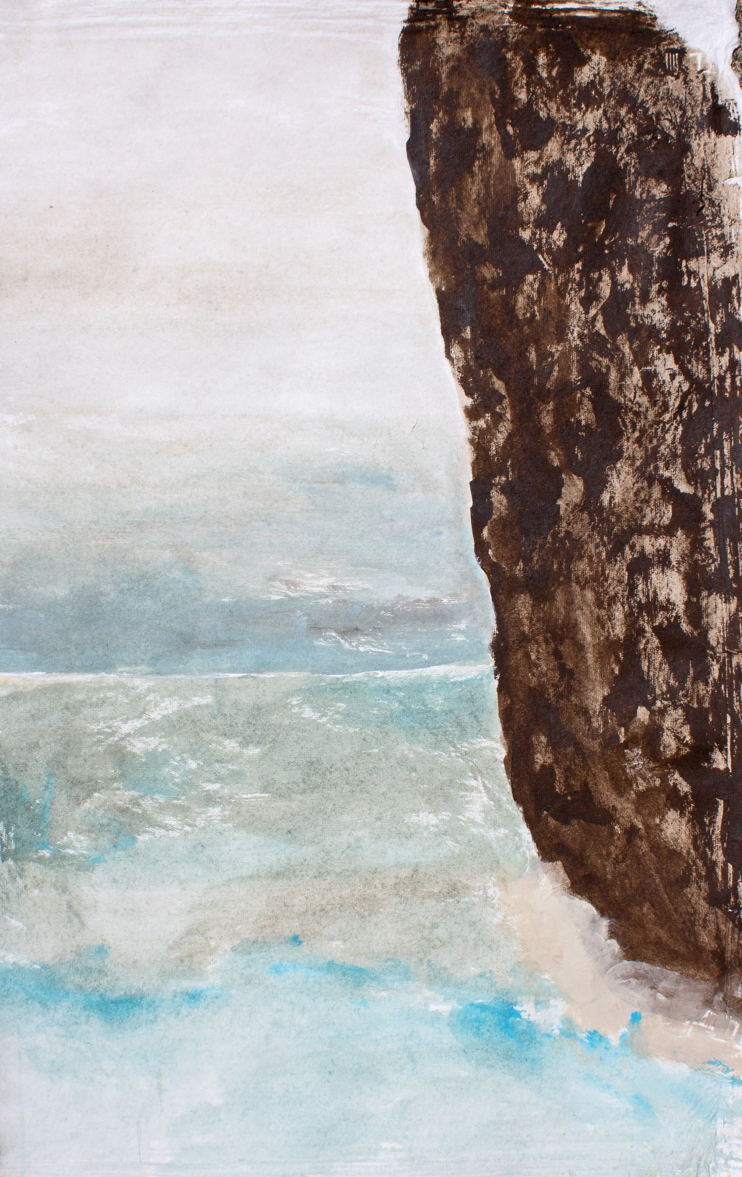 Etretat
17" x 26"
acrylic on handmade paper