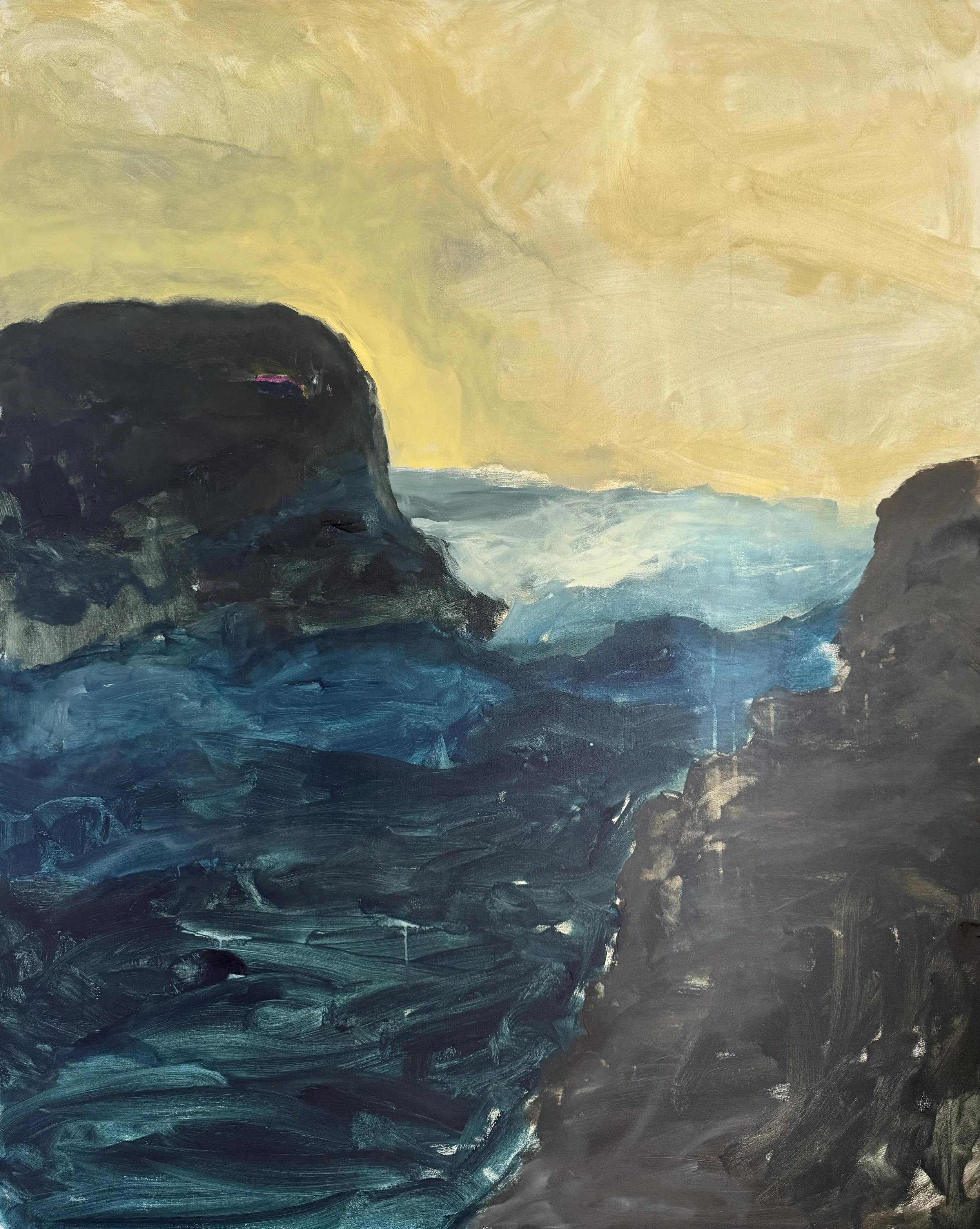 Coastal Landscape
48" x 60"
acrylic on canvas