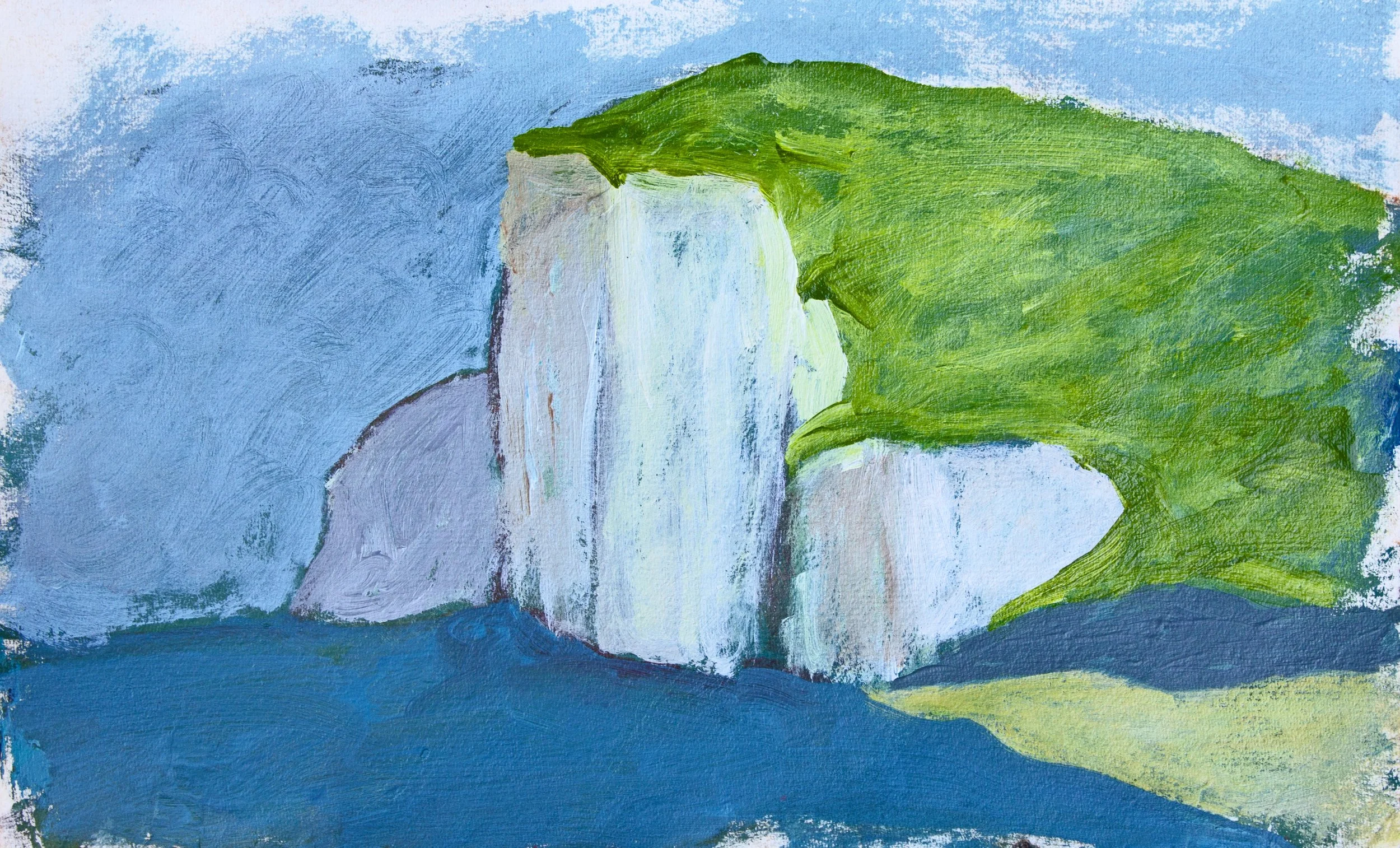 Remembrance
12" x 8"
acrylic on handmade paper