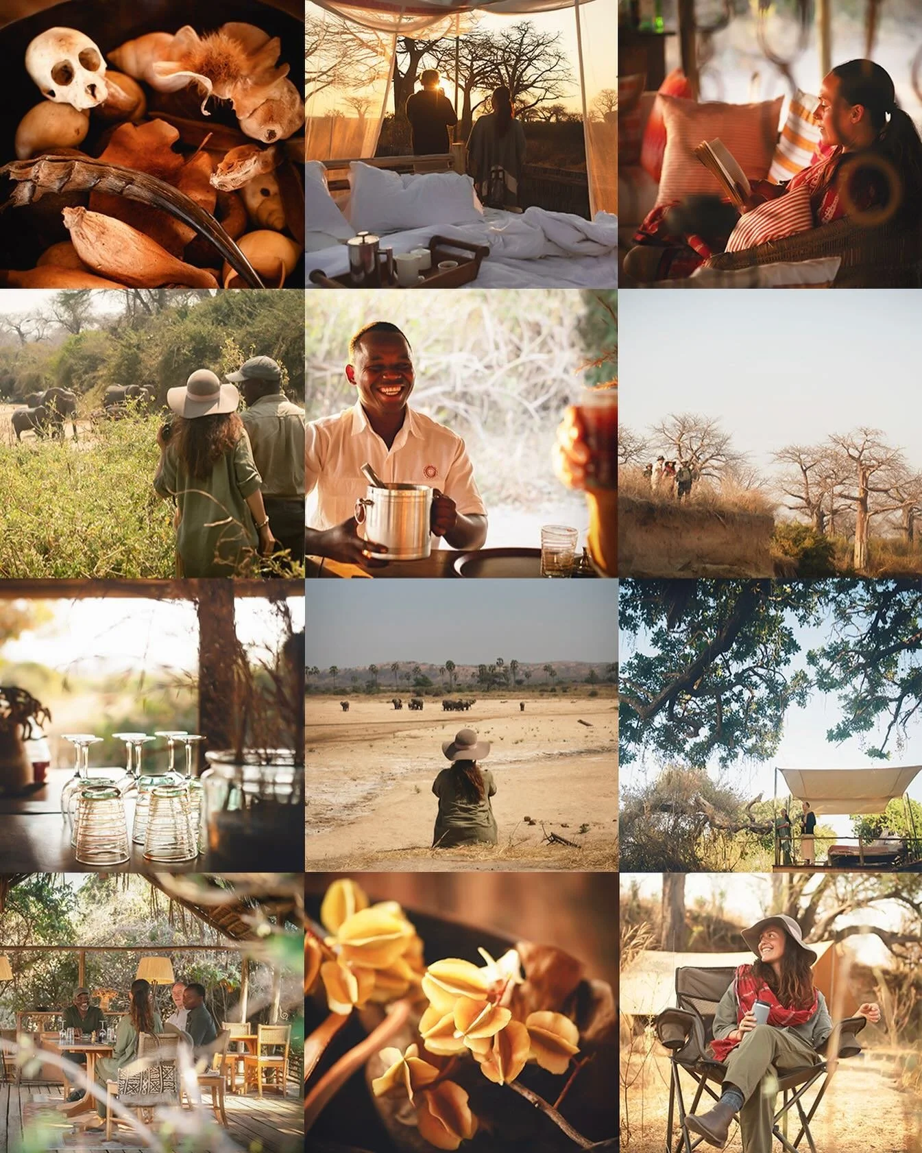 More Ruaha magic! @nomadtanzania and their beautiful  #kigelia camp and #expeditionarywalkingcamp. Scenes from the most wonderful photoshoot, with huge thanks to all. @joanna_cooke_ @georgecookefinefurniture @dullafardy @richardknocker #tanzania #ons