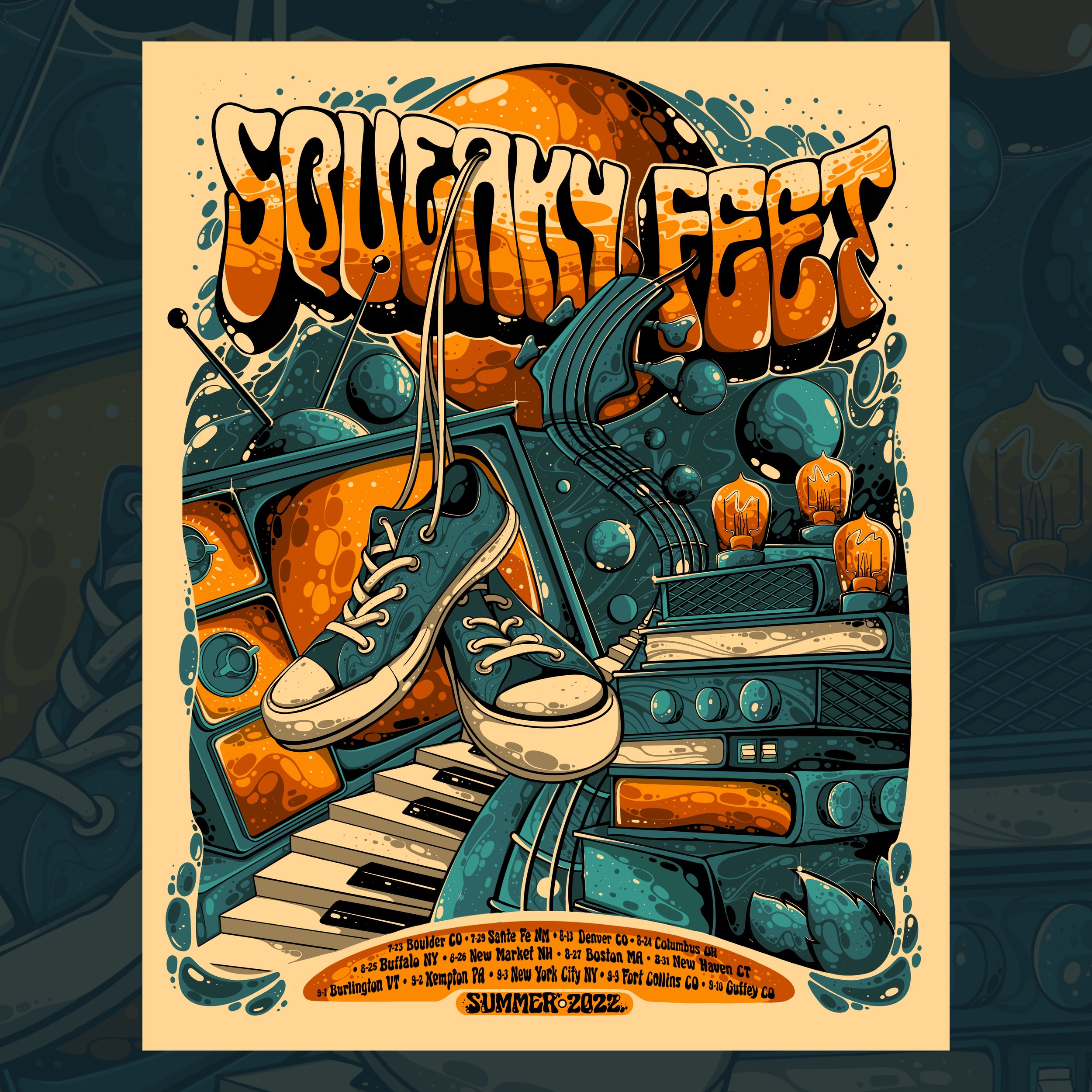 Summer Tour Poster Pre-Sale