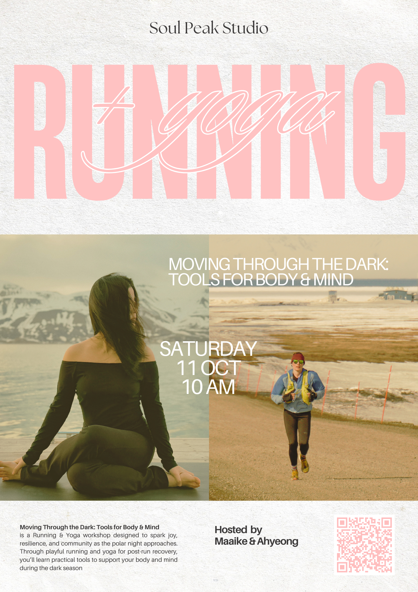 Moving through the dark night