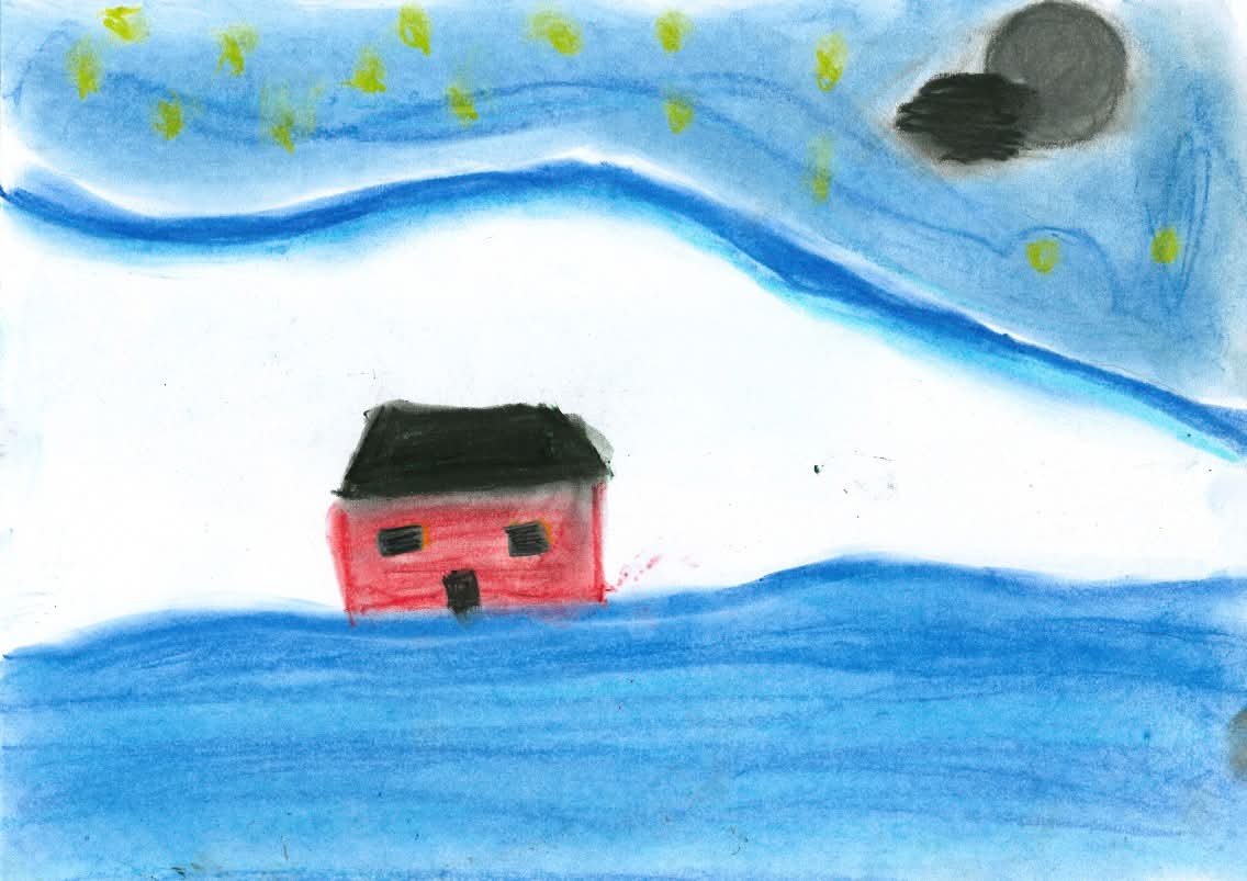 Kunstutstilling med skolen: Svalbard landskap 