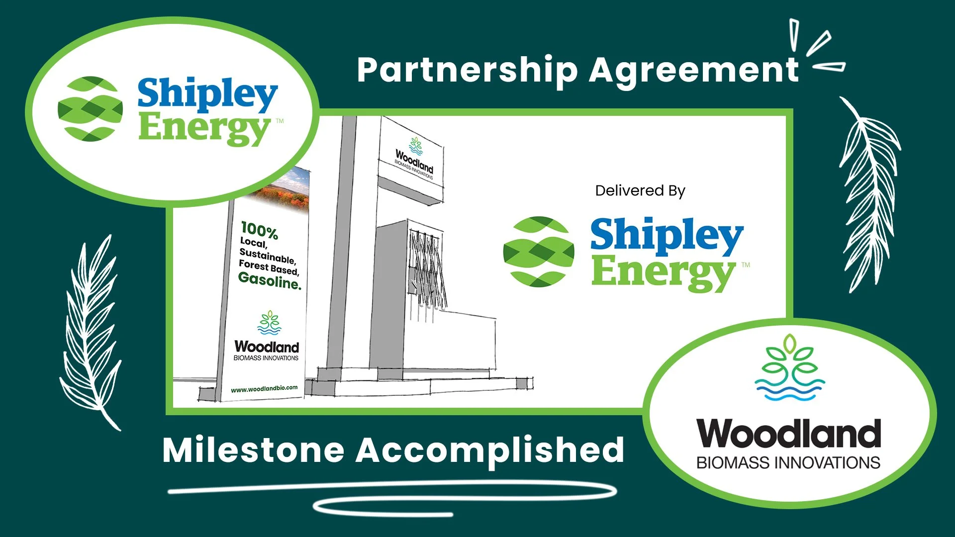 Woodland BIO and Shipley Energy Partner to Distribute Locally Produced, Low-Carbon Gasoline Across Pennsylvania