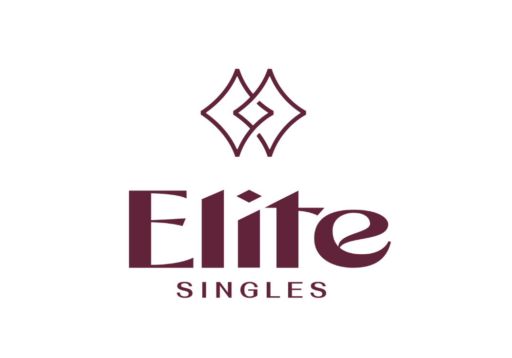 Logo for Elite Singles with a stylized star above the word 'Elite' and the word 'SINGLES' below in capital letters.
