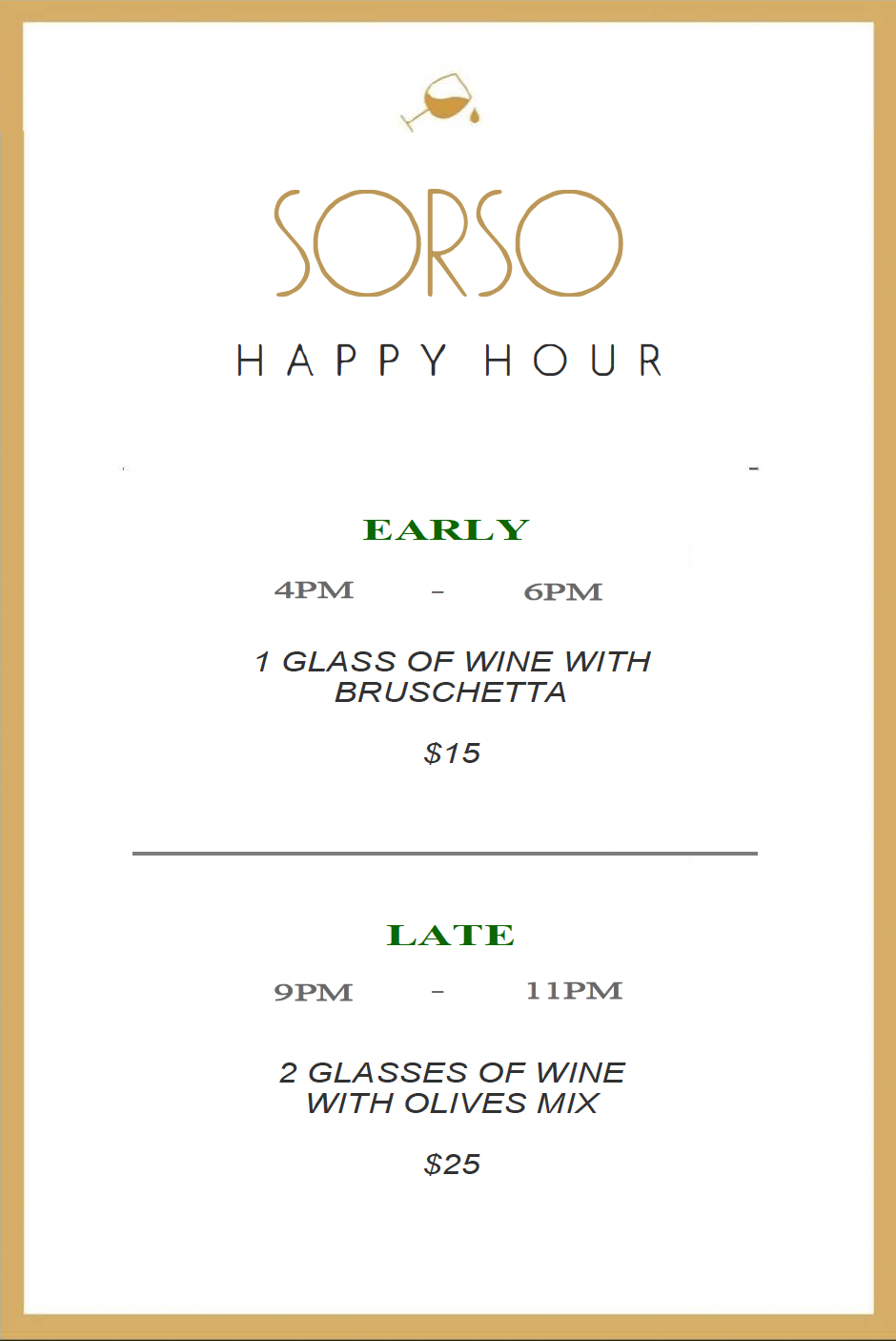 Promotions — Sorso