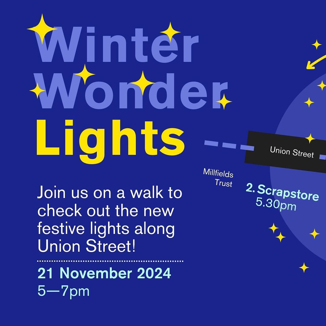 ✨ Winter can be dark and gloomy so together with the Stonehouse Community Builders we&rsquo;ve decided to decorate the street with sparkly lights from @thedepovenue to @plymouthscrapstore !

A whopping 30 businesses have signed up to hang lights outs