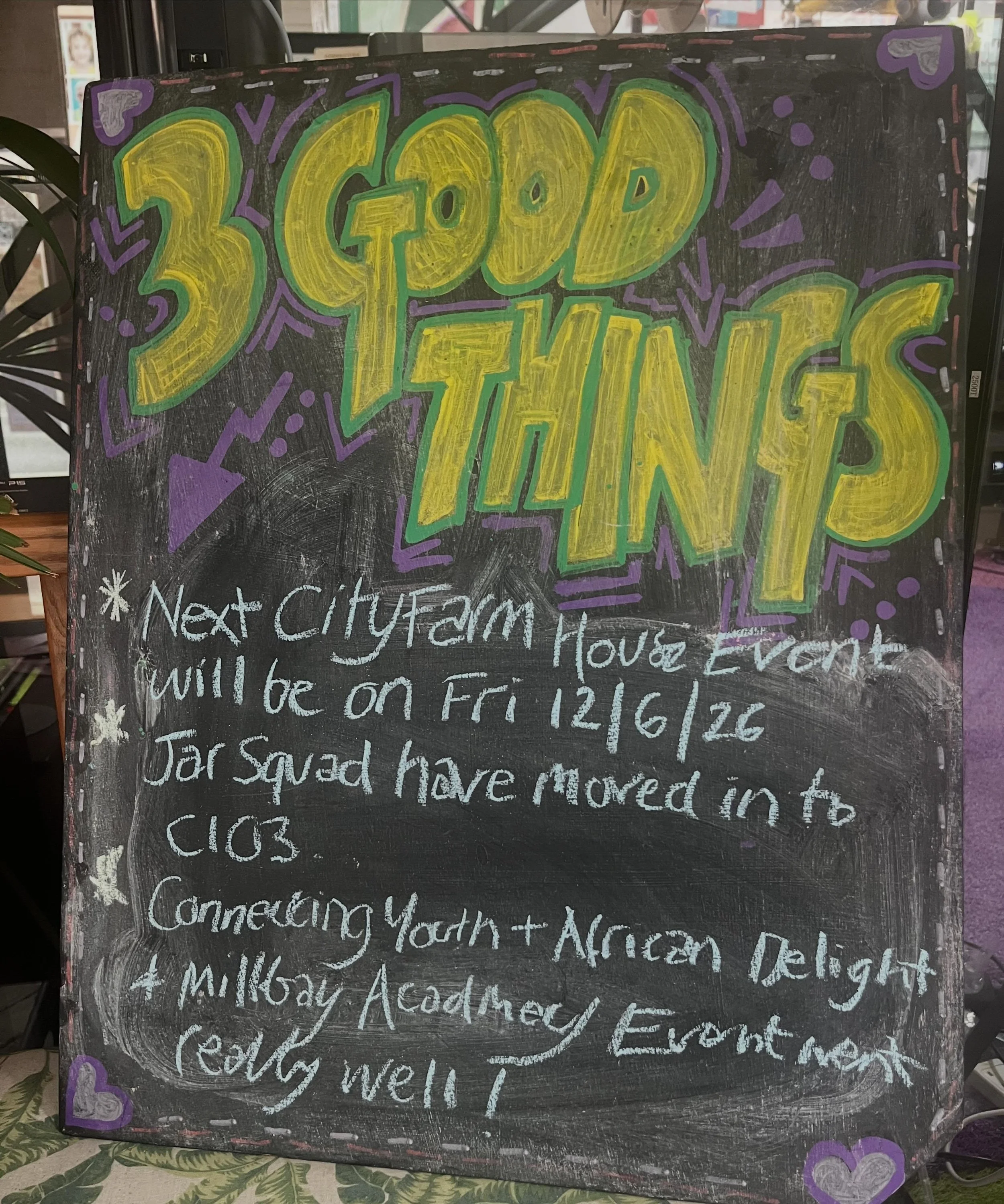 Our 3 good things for this week! 

After the sell out success from the @city.farm.house flower moon party and launch event we are excited to announce that Friday 12th June has been pencilled in for our next event- more info o follow when we have it. 