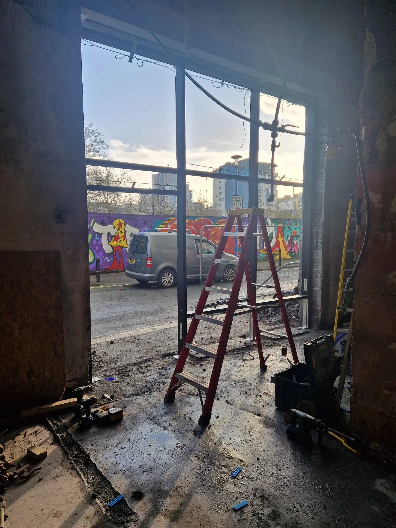 Image of building work in progress