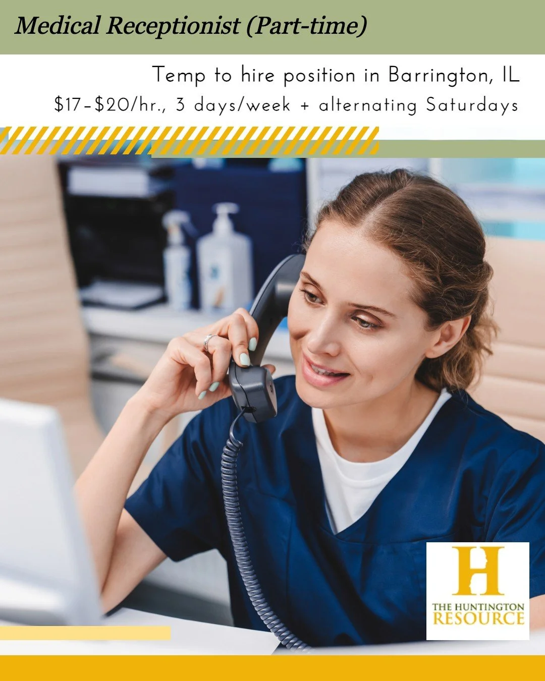 🚨NEW JOB ALERT🚨 Join a thriving OB/GYN practice where compassion meets professionalism! We're actively looking for a part-time Medical Receptionist/Scheduler to be the welcoming face of a busy clinic. If you’re organized, friendly, and experi