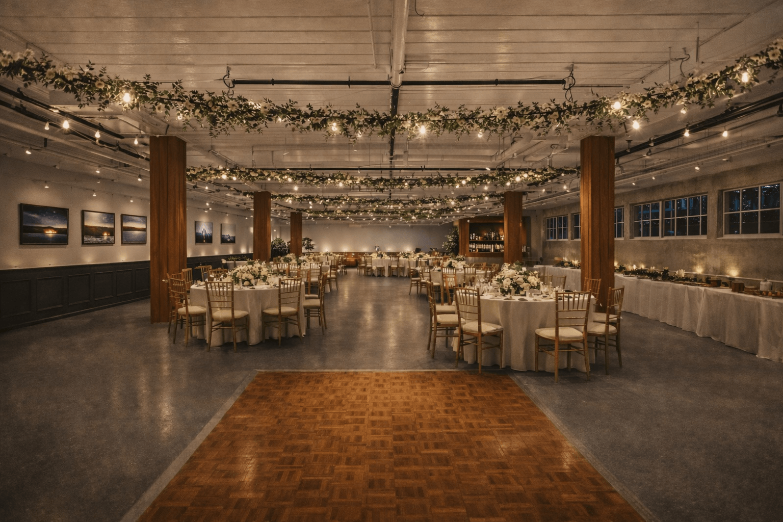 Grand Hall wedding venue at The Skowhegan Hotel in Skowhegan Maine