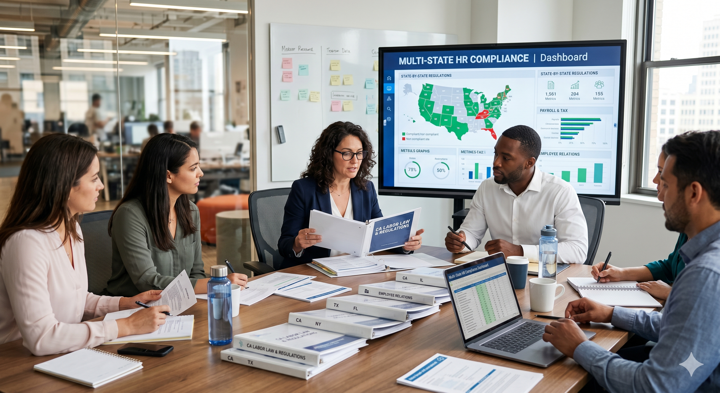 Multi-State HR Compliance: A State-by-State Survival Guide for SMBs