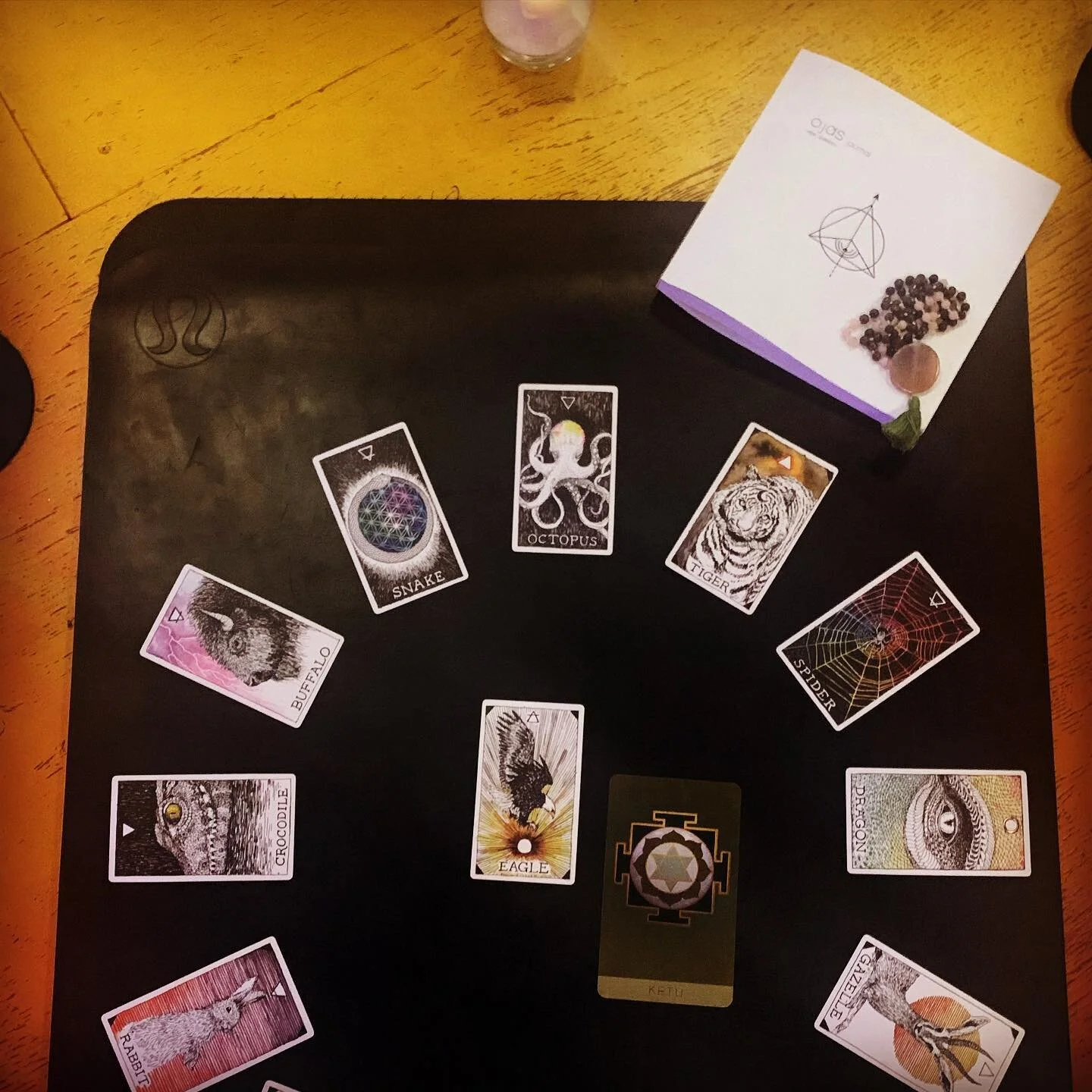 🌟 E V E N T  A L E R T 🌟 
Ojas: Creating Joy 
➡️ April 16, 5-7:30pm
➡️ Full Moon in balanced Libra
➡️ @thriveyoga.summit, link in their bio to sign up
➡️ bring your favorite tarot deck + crystals 
➡️ dm with questions! 💕 

photo by @the.art.of.slo