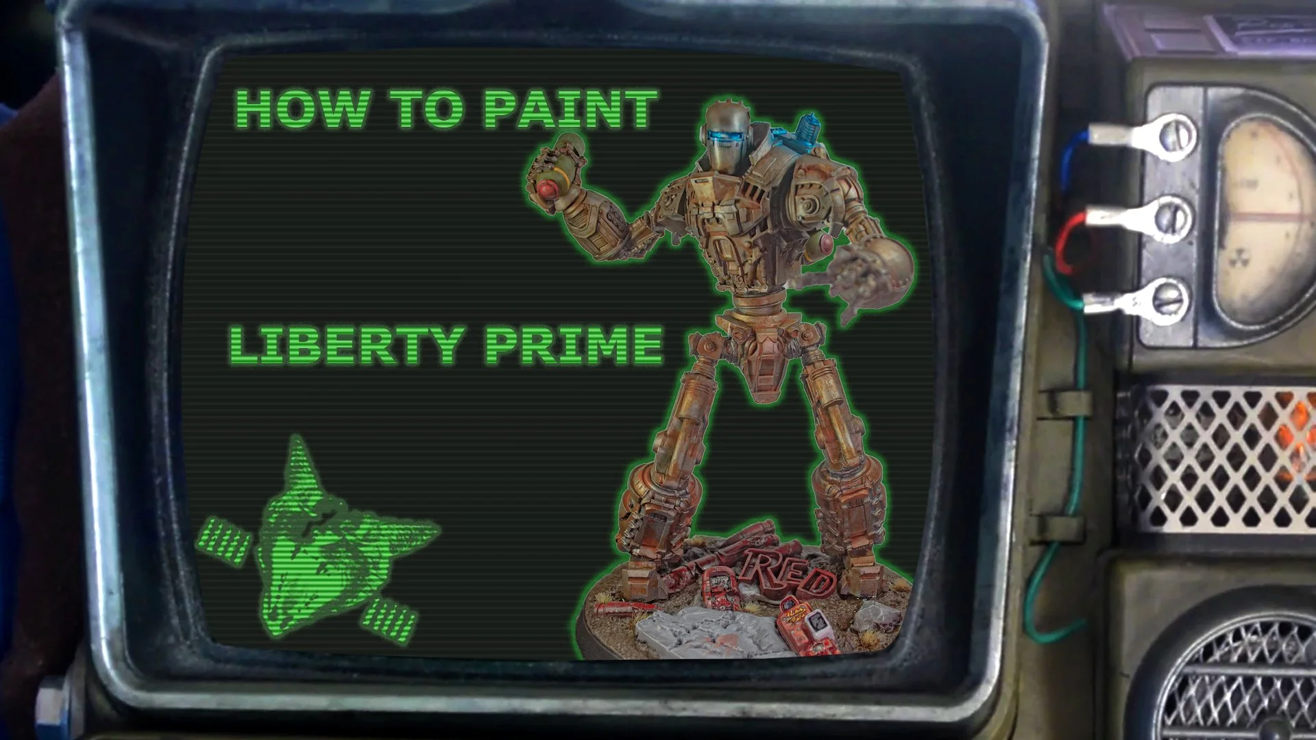 How To Paint Liberty Prime