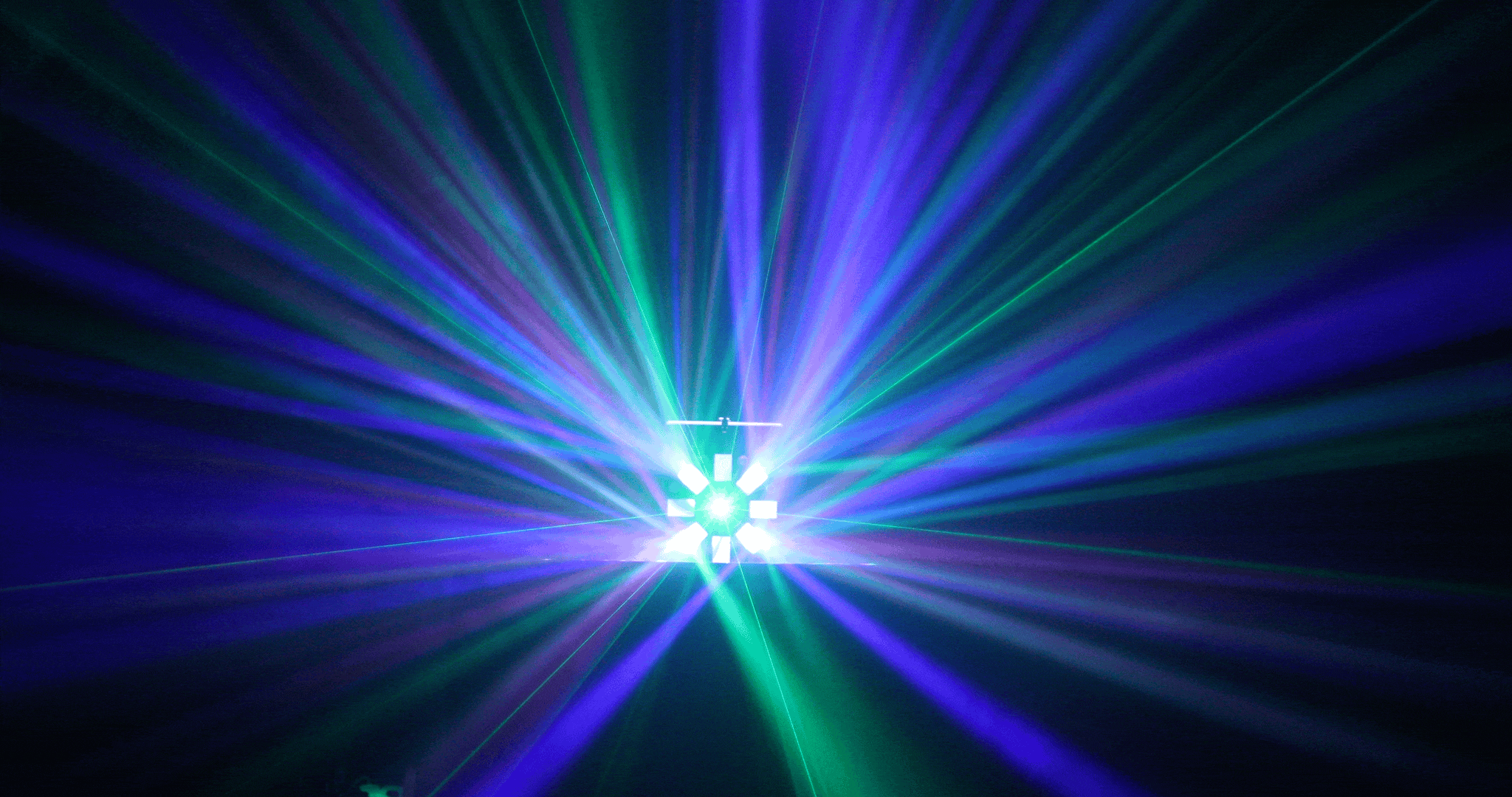 LED Lasereffekt