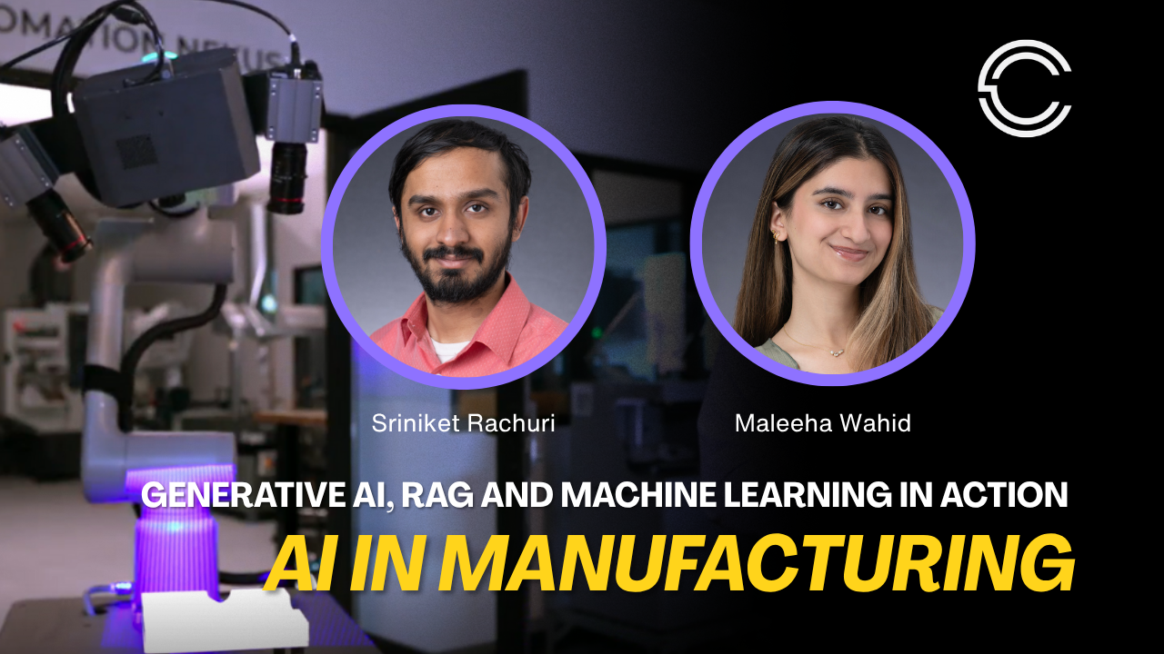 Webinar: Overview of AI in Manufacturing — Today and Tomorrow
