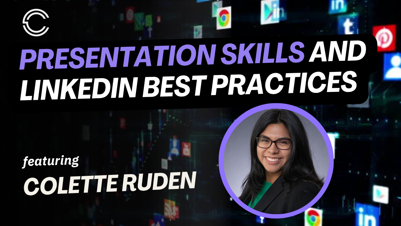 Webinar - Internship Presentation and Social Media Practices