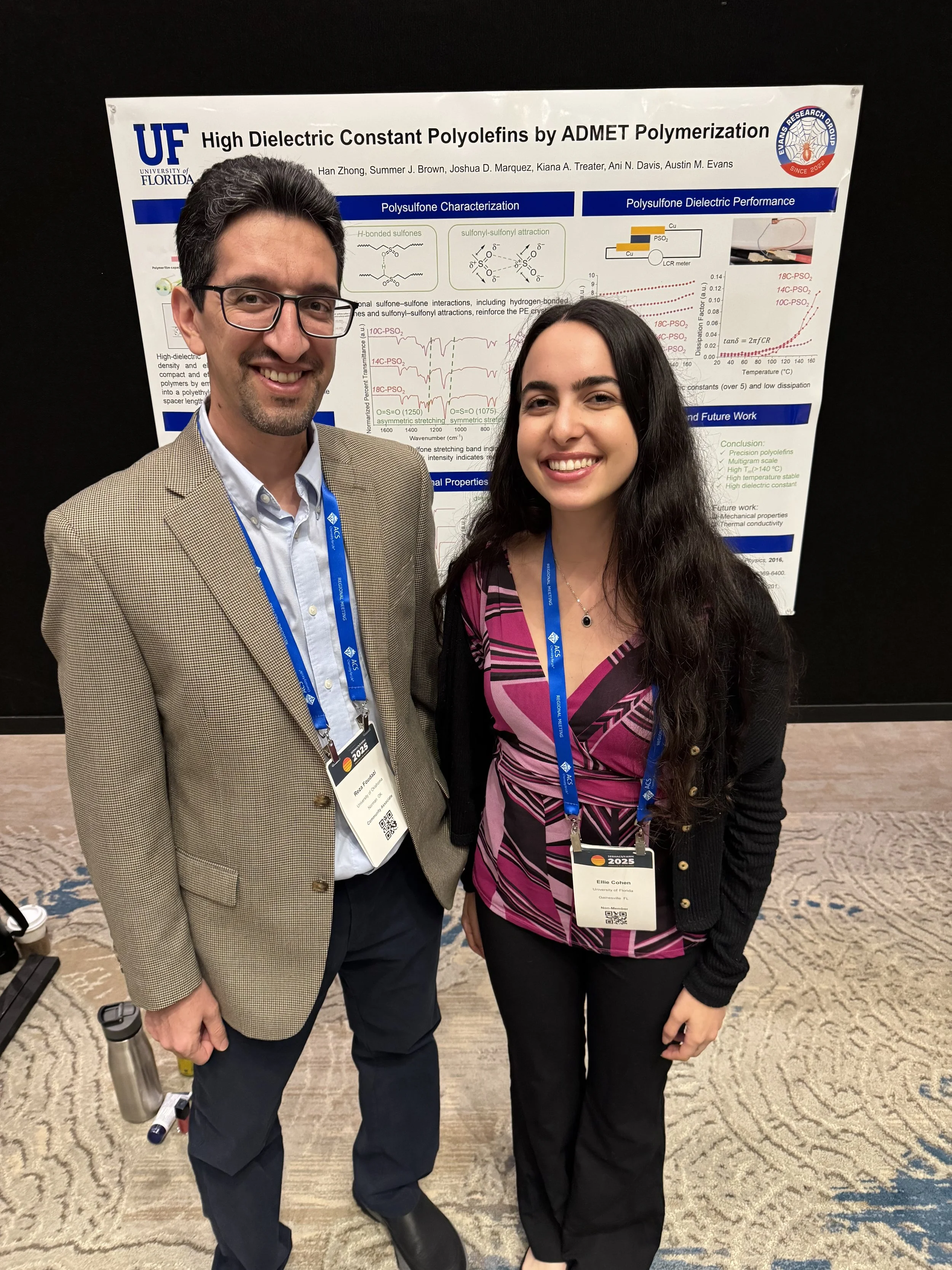 Ellie Cohen wins poster prize at SERMACS