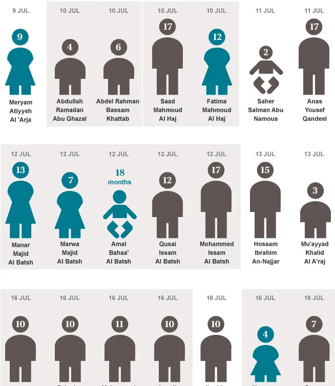 The Gaza conflict and the power of infographics