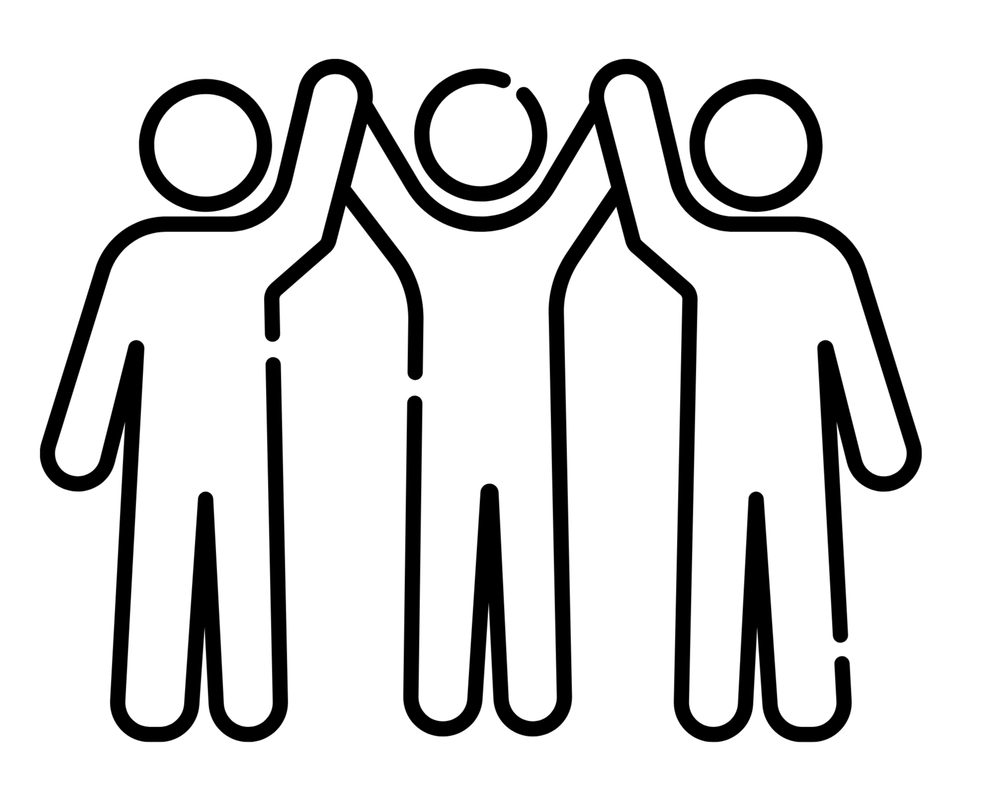 Black-and-white line drawing of a vintage Cadillac car.