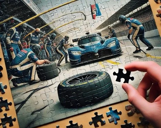 Pit Stop Puzzle Pursuit